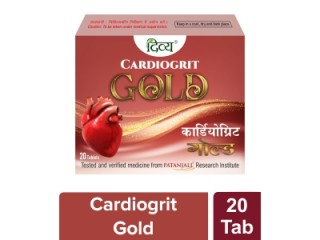 Divya Pharmacy, CARDIOGRIT GOLD TABLET, 20 Tablet, Useful In Heart Diseases